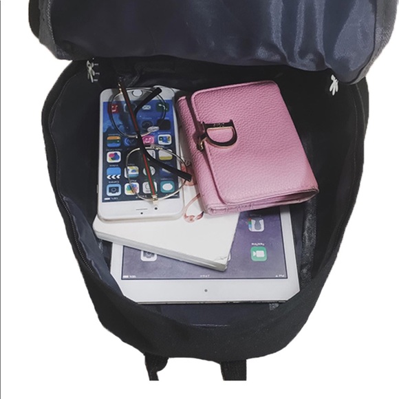 Minnie Mouse Backpack Diaper Bag Travel Bag - Picture 6 of 16